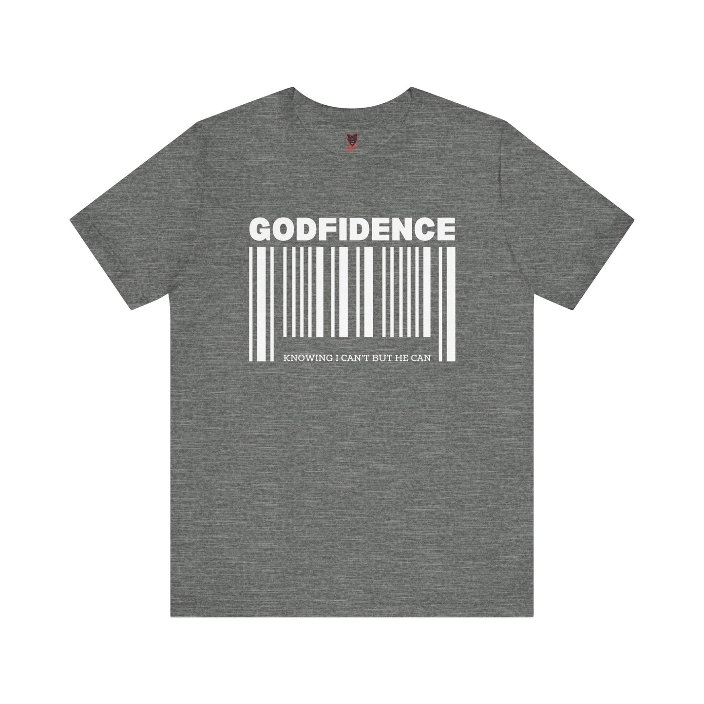 Godfidence Unisex Short Sleeve Tee | Inspirational T-Shirt, Faith-Based Apparel, Motivational Outfit, Gift for Him/Her, Casual Wear