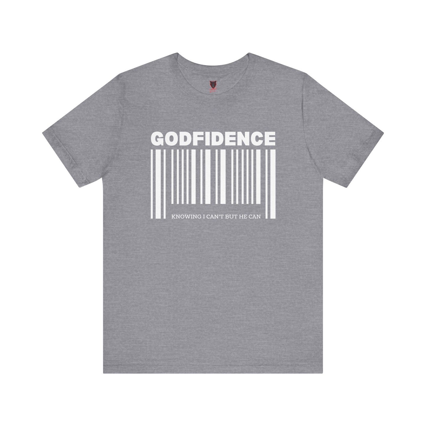 Godfidence Unisex Short Sleeve Tee | Inspirational T-Shirt, Faith-Based Apparel, Motivational Outfit, Gift for Him/Her, Casual Wear