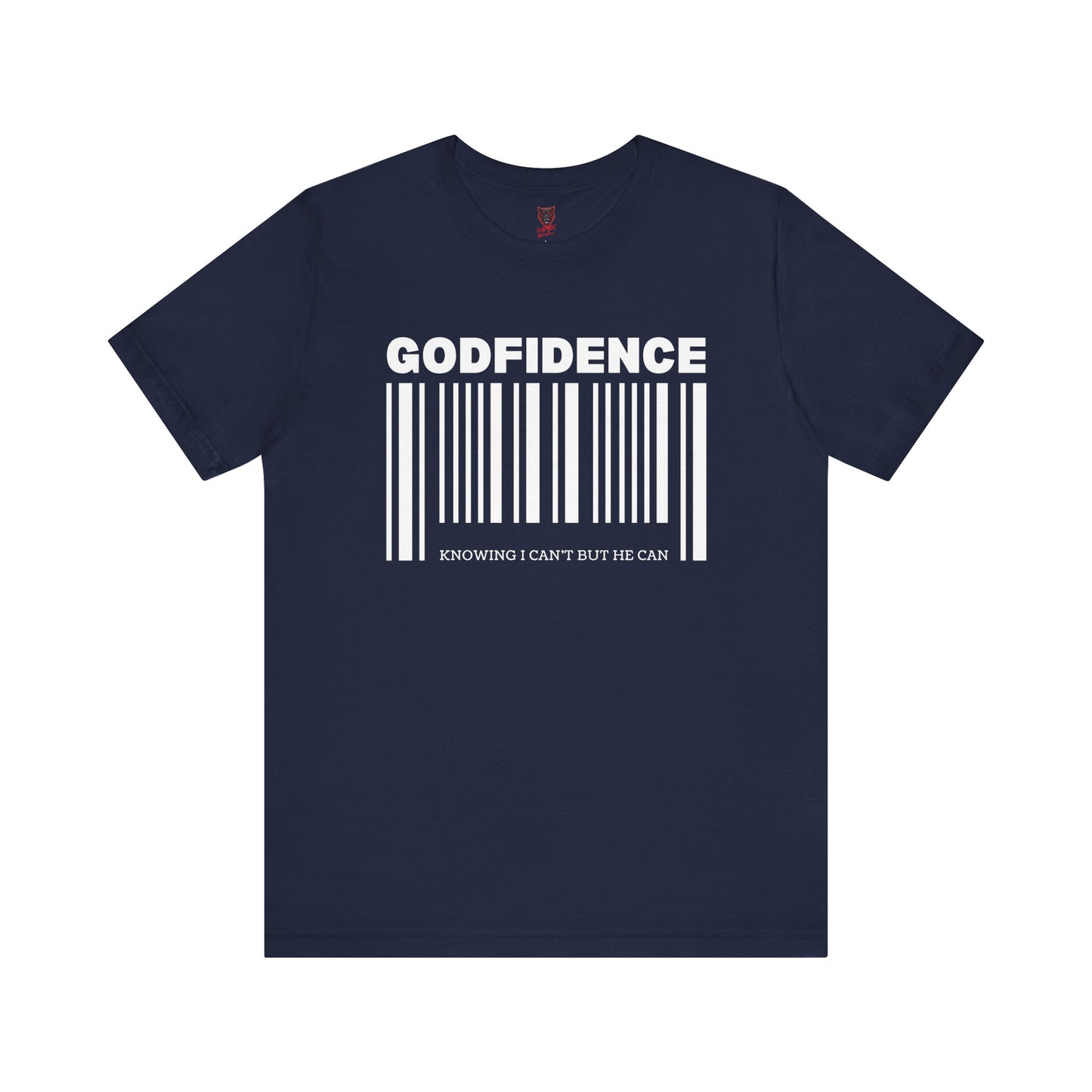 Godfidence Unisex Short Sleeve Tee | Inspirational T-Shirt, Faith-Based Apparel, Motivational Outfit, Gift for Him/Her, Casual Wear