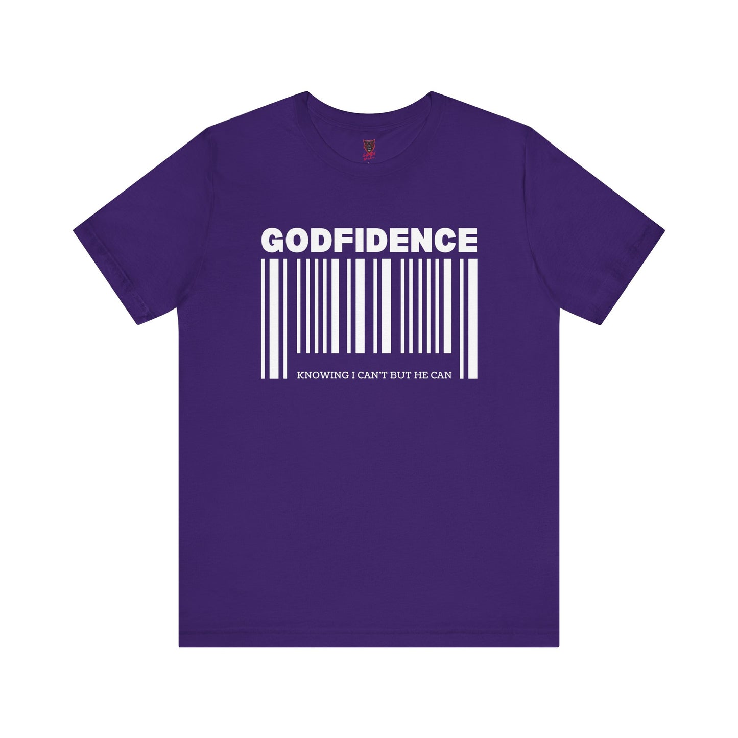 Godfidence Unisex Short Sleeve Tee | Inspirational T-Shirt, Faith-Based Apparel, Motivational Outfit, Gift for Him/Her, Casual Wear