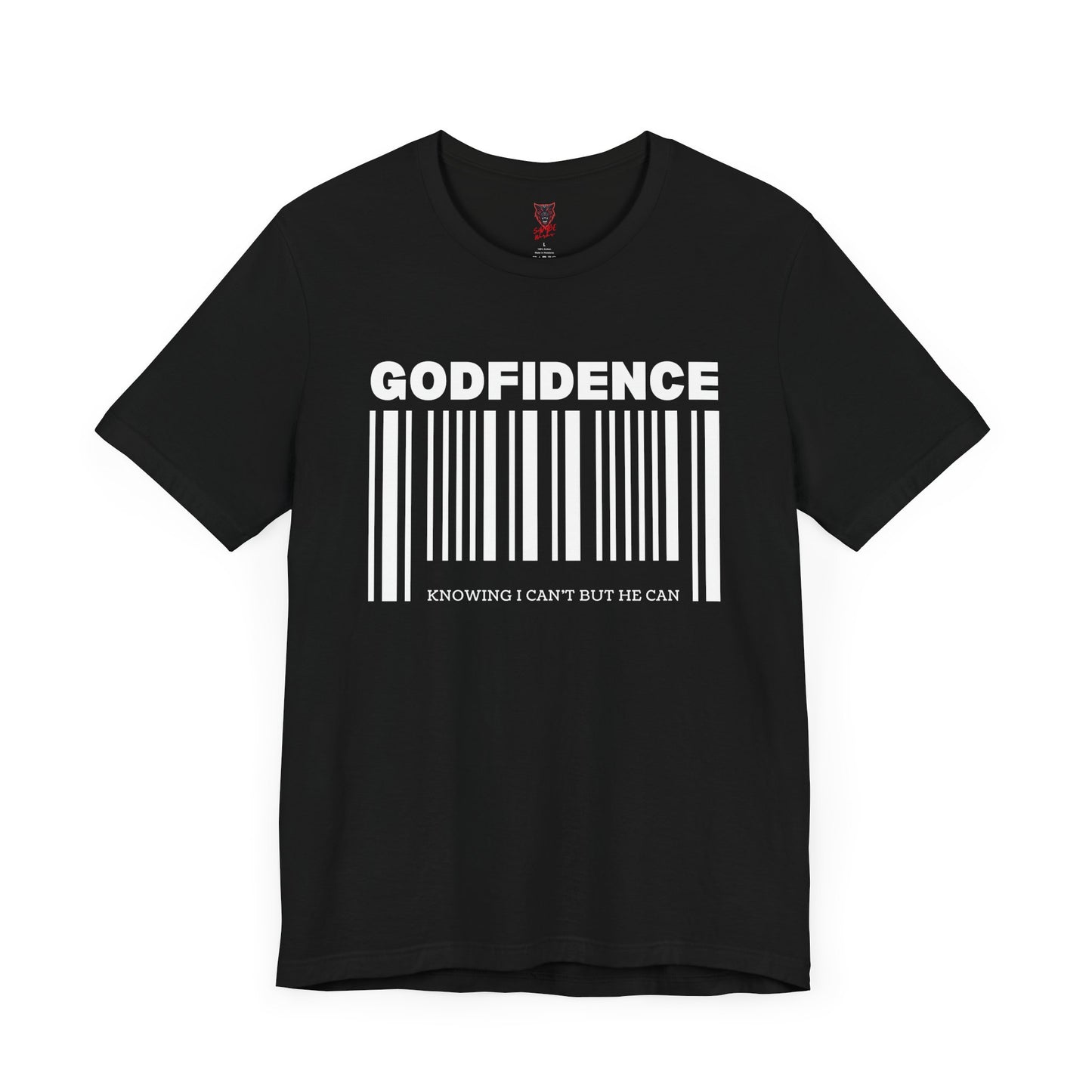 Godfidence Unisex Short Sleeve Tee | Inspirational T-Shirt, Faith-Based Apparel, Motivational Outfit, Gift for Him/Her, Casual Wear