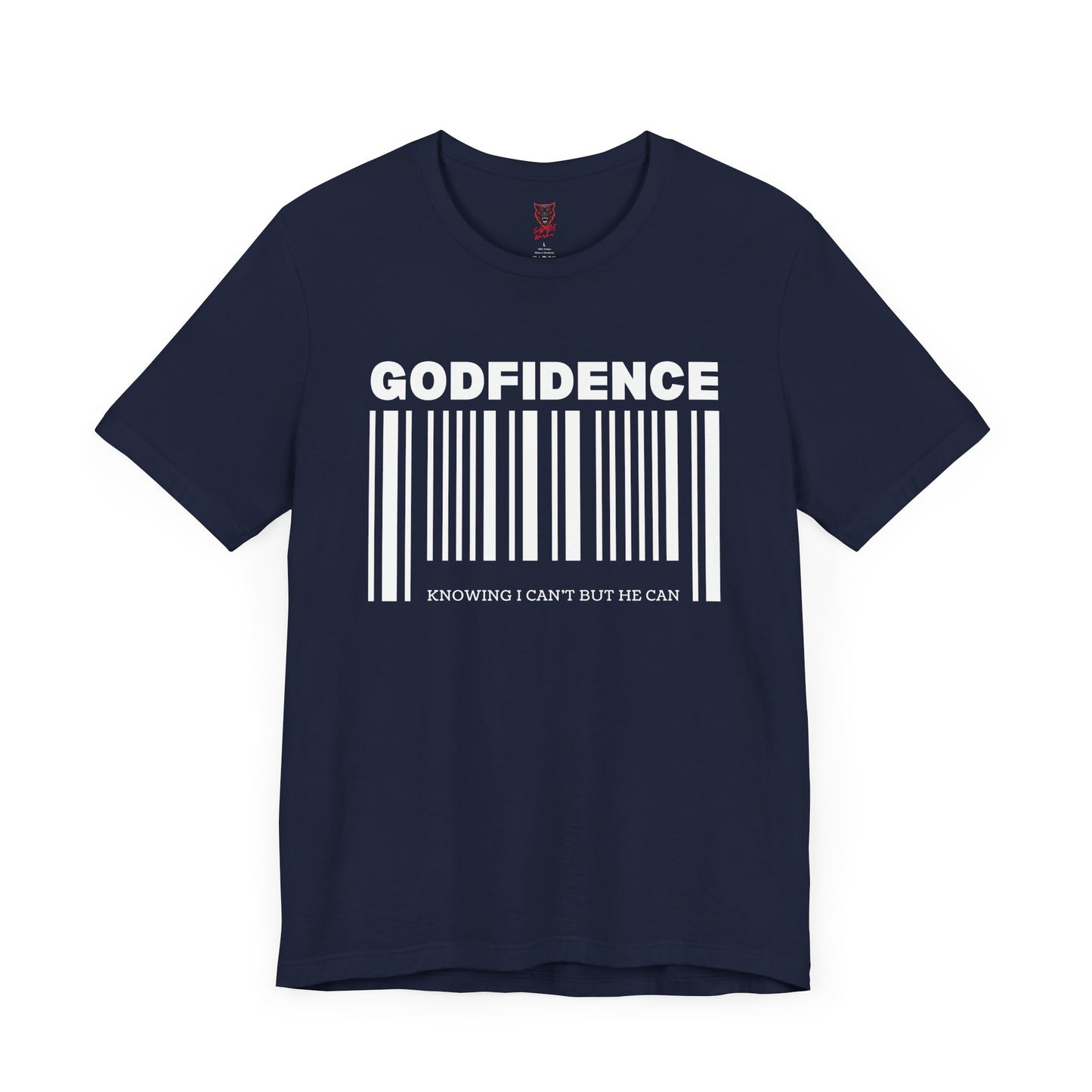 Godfidence Unisex Short Sleeve Tee | Inspirational T-Shirt, Faith-Based Apparel, Motivational Outfit, Gift for Him/Her, Casual Wear