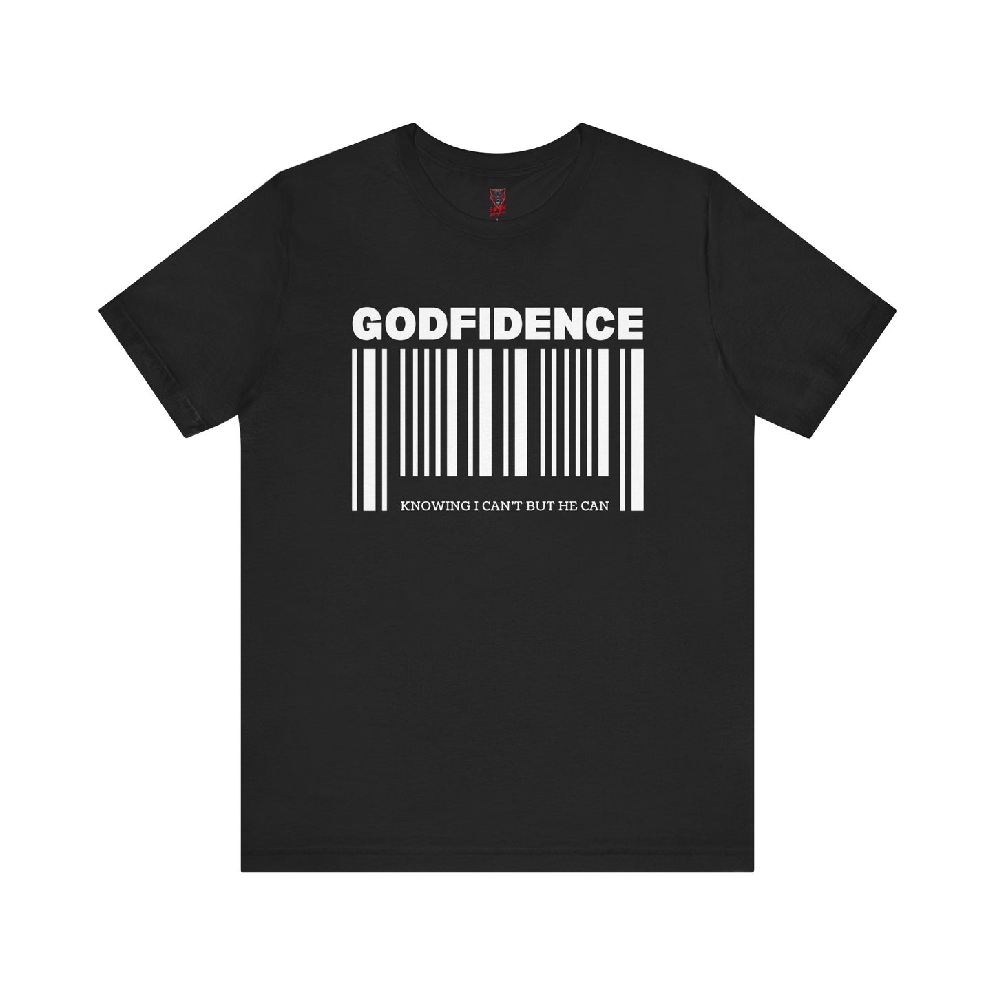 Godfidence Unisex Short Sleeve Tee | Inspirational T-Shirt, Faith-Based Apparel, Motivational Outfit, Gift for Him/Her, Casual Wear