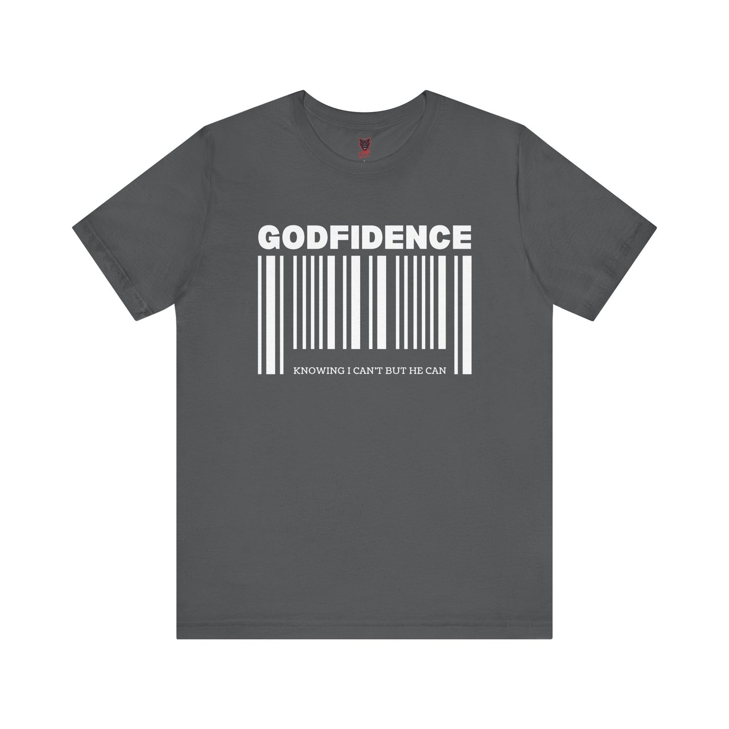 Godfidence Unisex Short Sleeve Tee | Inspirational T-Shirt, Faith-Based Apparel, Motivational Outfit, Gift for Him/Her, Casual Wear