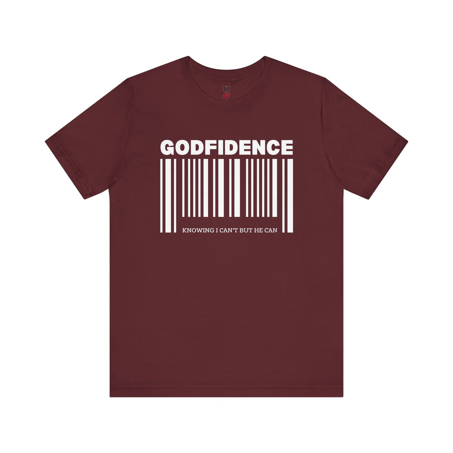 Godfidence Unisex Short Sleeve Tee | Inspirational T-Shirt, Faith-Based Apparel, Motivational Outfit, Gift for Him/Her, Casual Wear