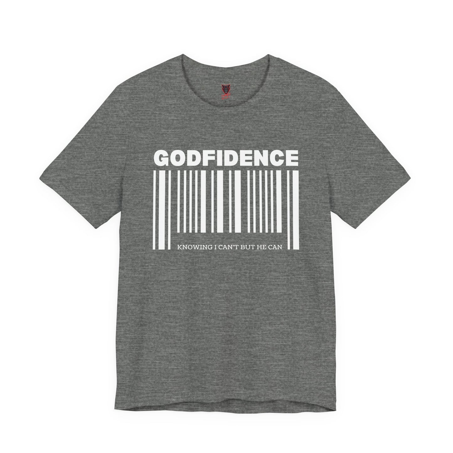 Godfidence Unisex Short Sleeve Tee | Inspirational T-Shirt, Faith-Based Apparel, Motivational Outfit, Gift for Him/Her, Casual Wear