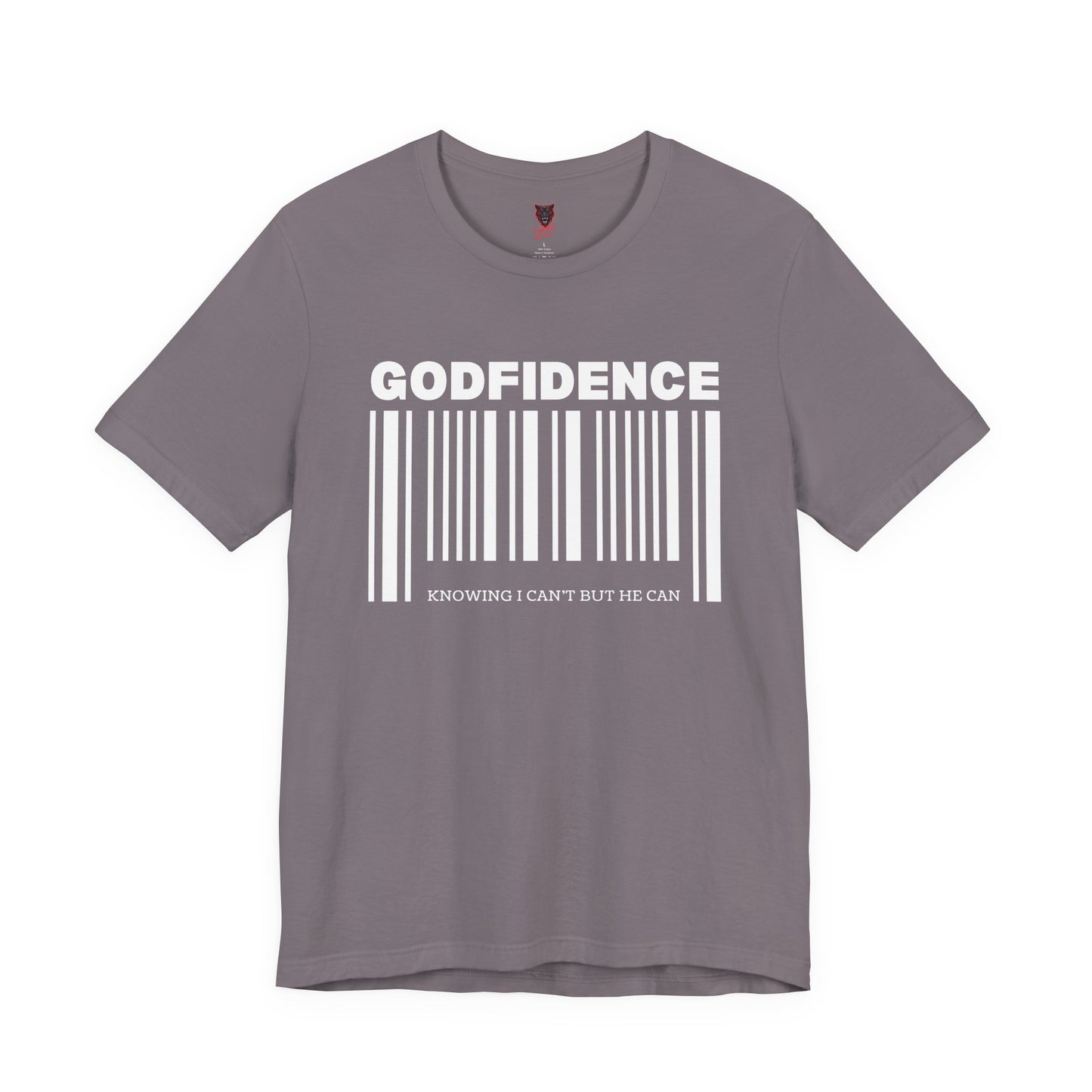 Godfidence Unisex Short Sleeve Tee | Inspirational T-Shirt, Faith-Based Apparel, Motivational Outfit, Gift for Him/Her, Casual Wear