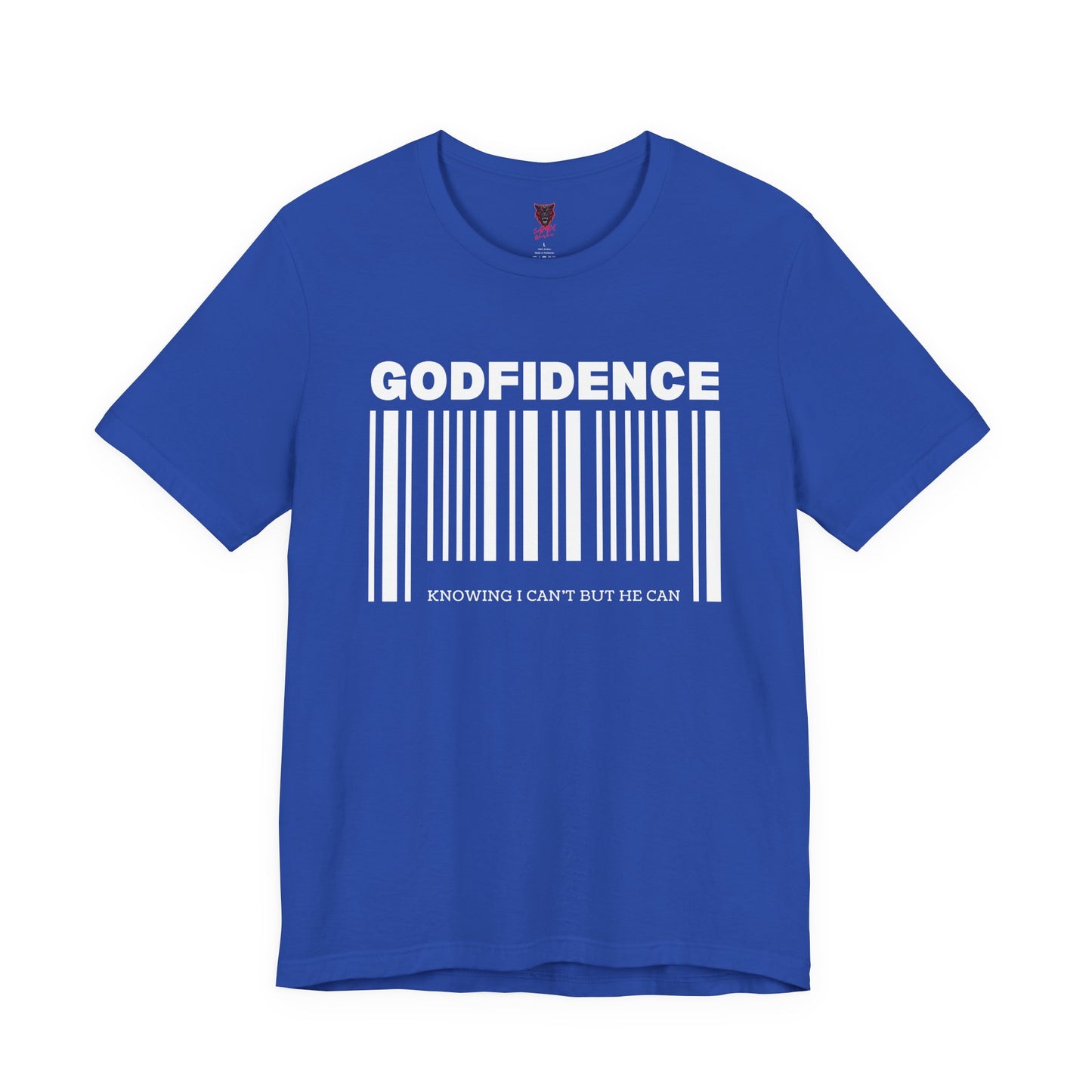 Godfidence Unisex Short Sleeve Tee | Inspirational T-Shirt, Faith-Based Apparel, Motivational Outfit, Gift for Him/Her, Casual Wear